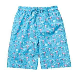 Beach Bros. Flamingo Swim Trunks Midnight Blue